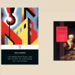 Book covers: The Protestant Ethic and the Spirit of Capitalism, The Protestant Ethic Debate.